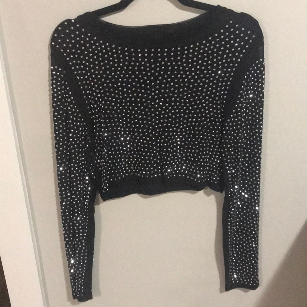 Studded long sleeve